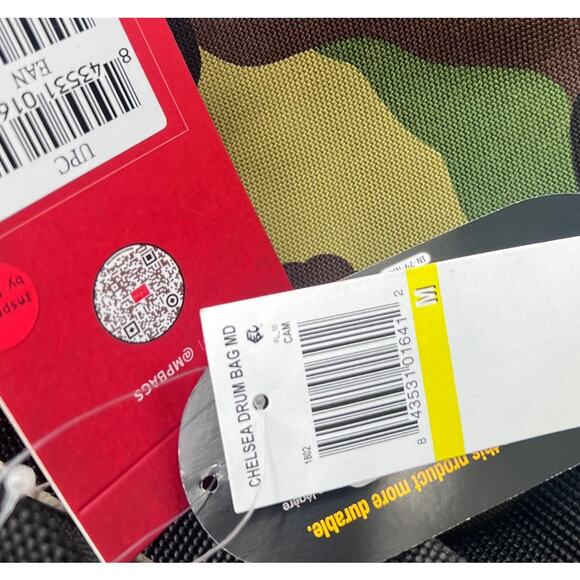 Manhattan Portage Chelsea Drum Bag-Camo-Medium - Picture 4 of 5